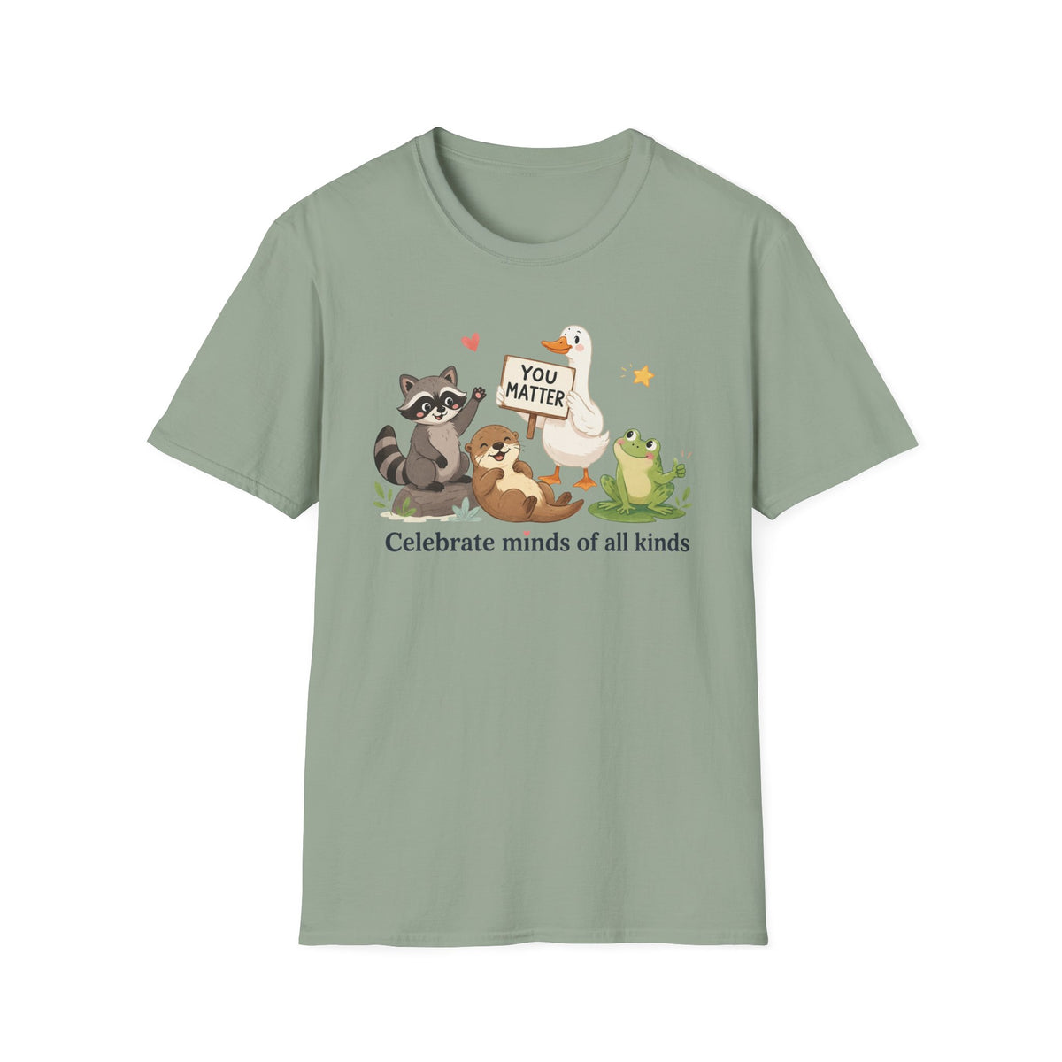 You Matter Animal Crew T-Shirt