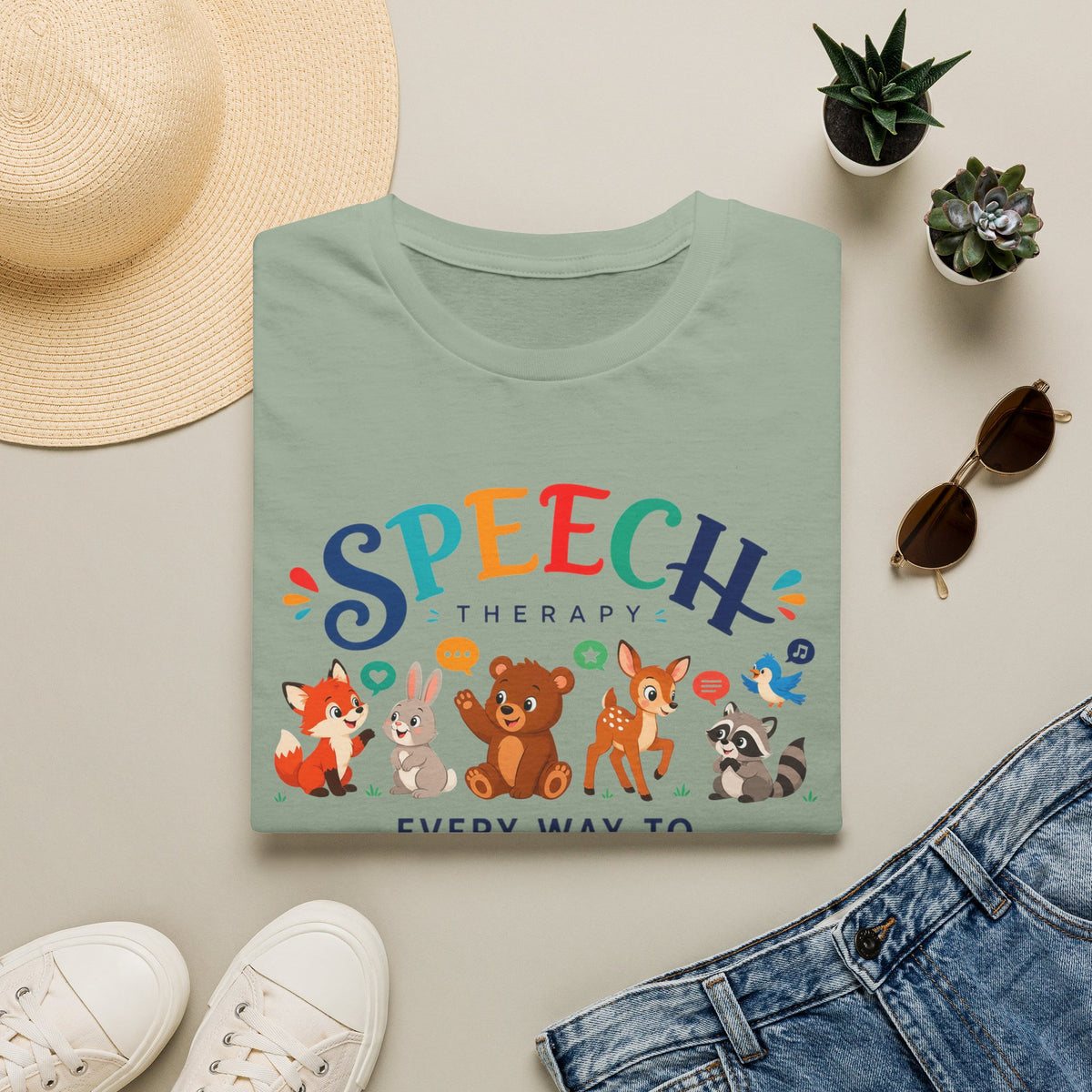 ST “Every Way to Communicate Is the Right Way” t-shirt