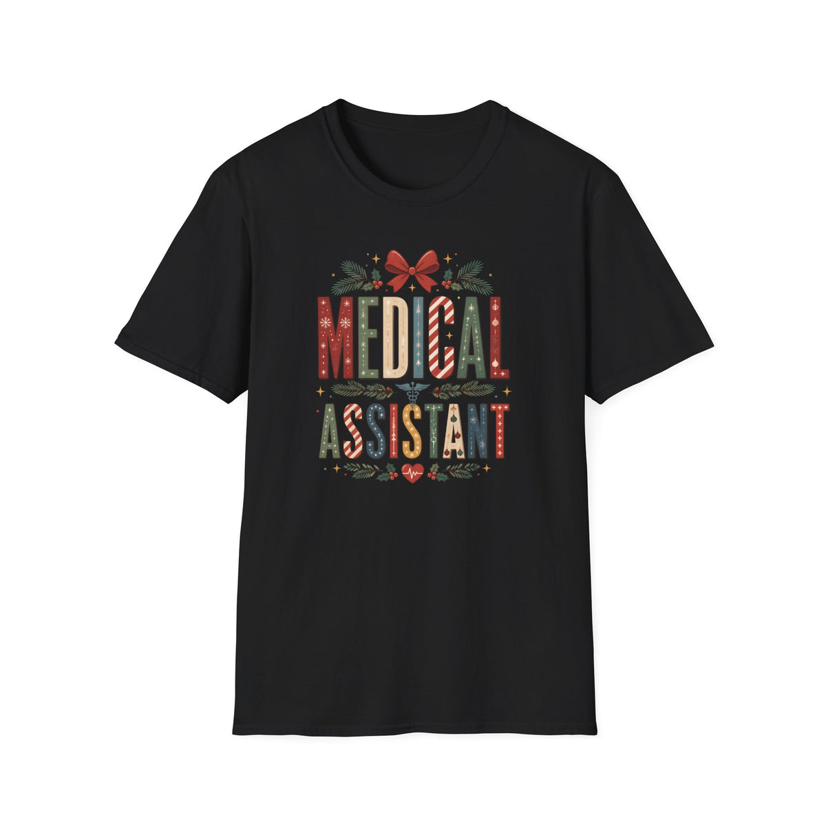 Medical Assistant Christmas T‑Shirt — Festive Holiday Medical Assistant Tee