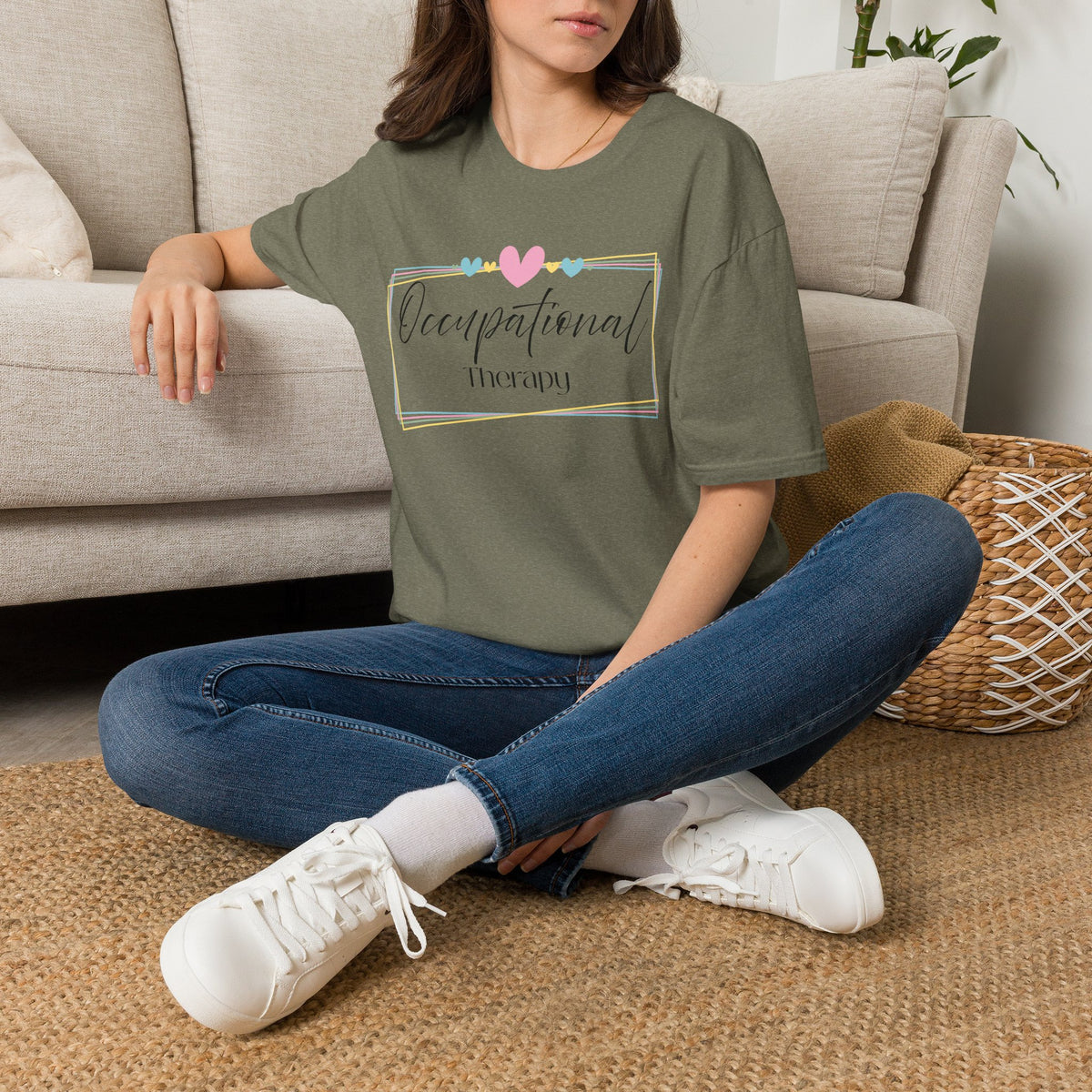 OT Heart Frame T-shirt