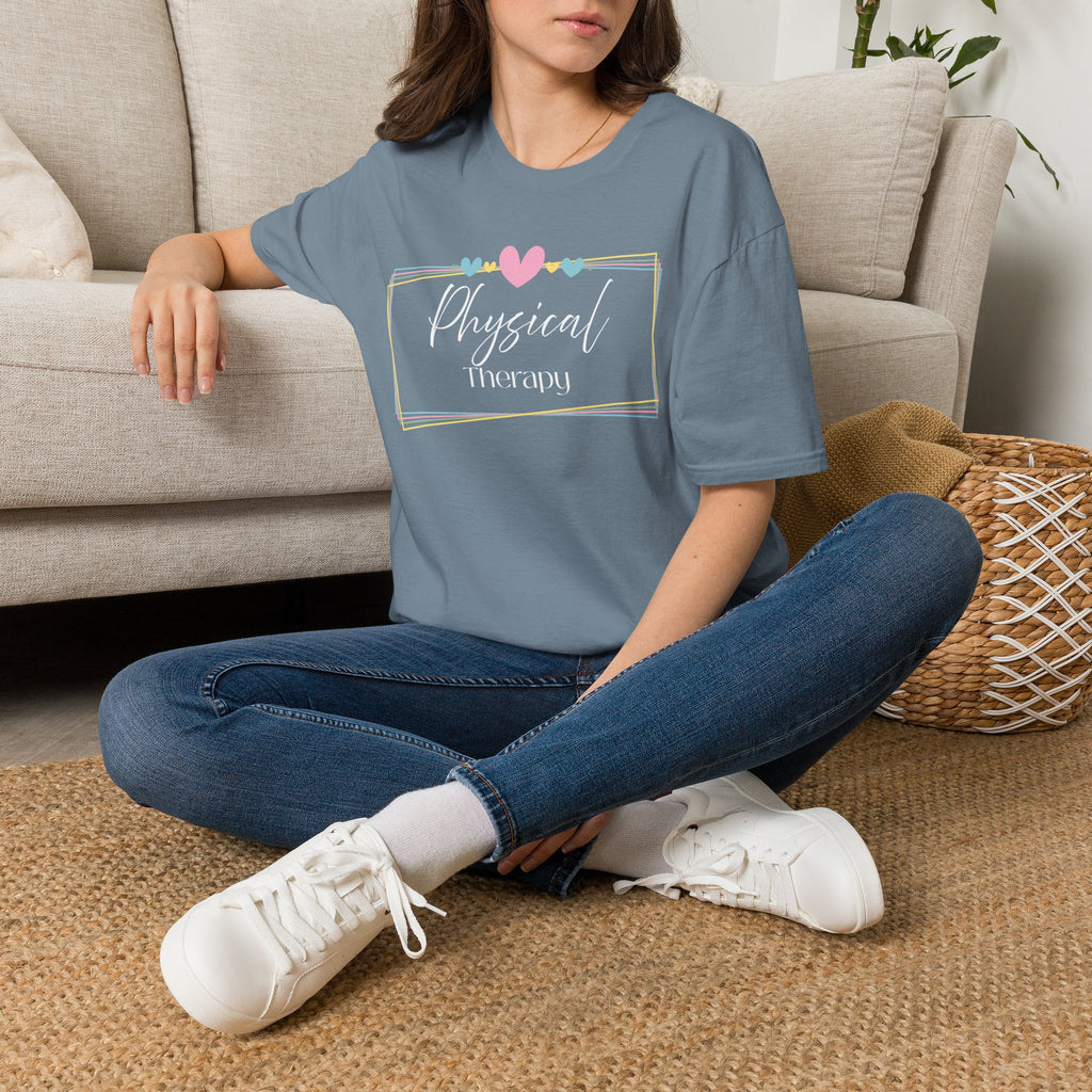 Physical Therapy Heart Frame T-Shirt