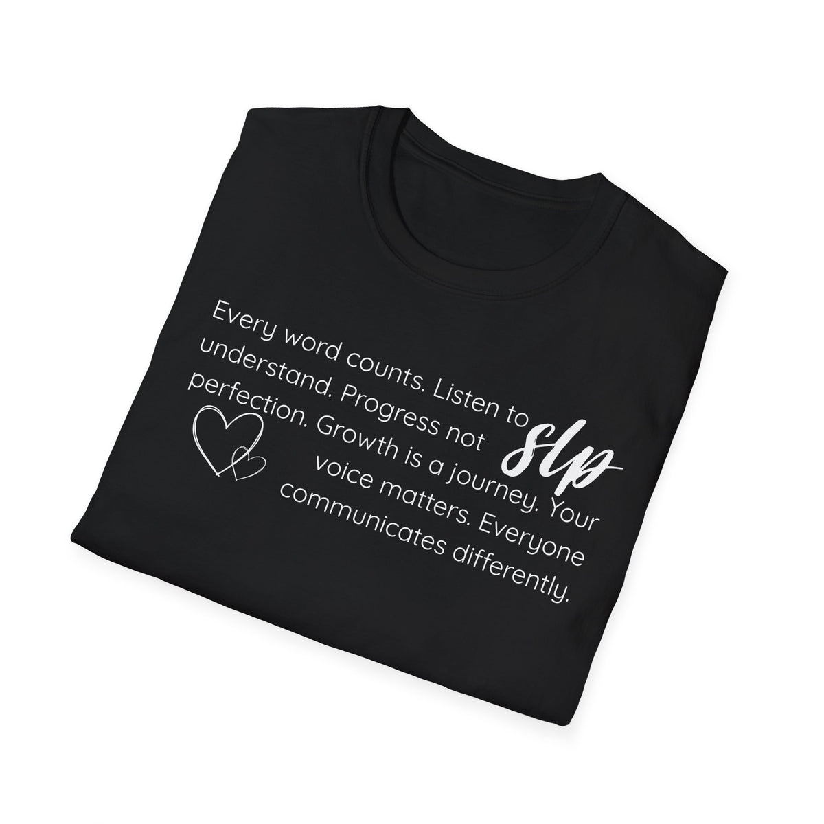SLP t-shirt Growth.Progress.Communication.2