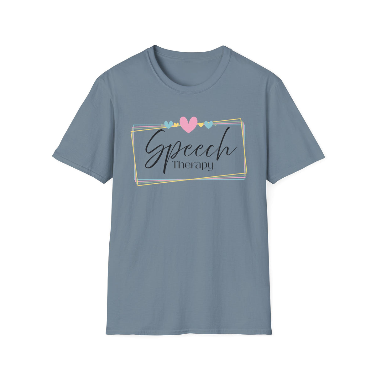 Speech Therapy Heart Frame T-Shirt