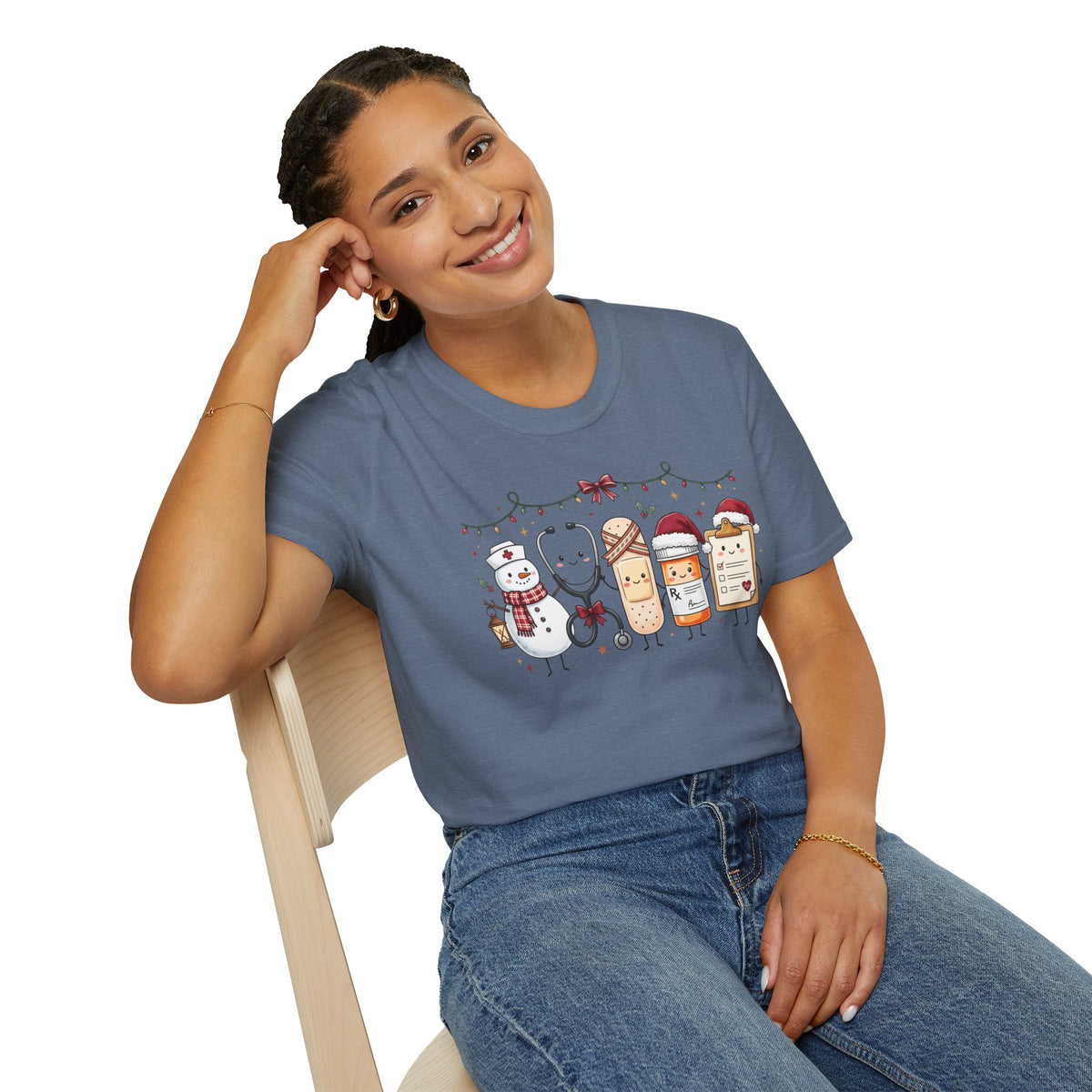 Nurse Christmas Hot Cocoa & Snacks T-Shirt