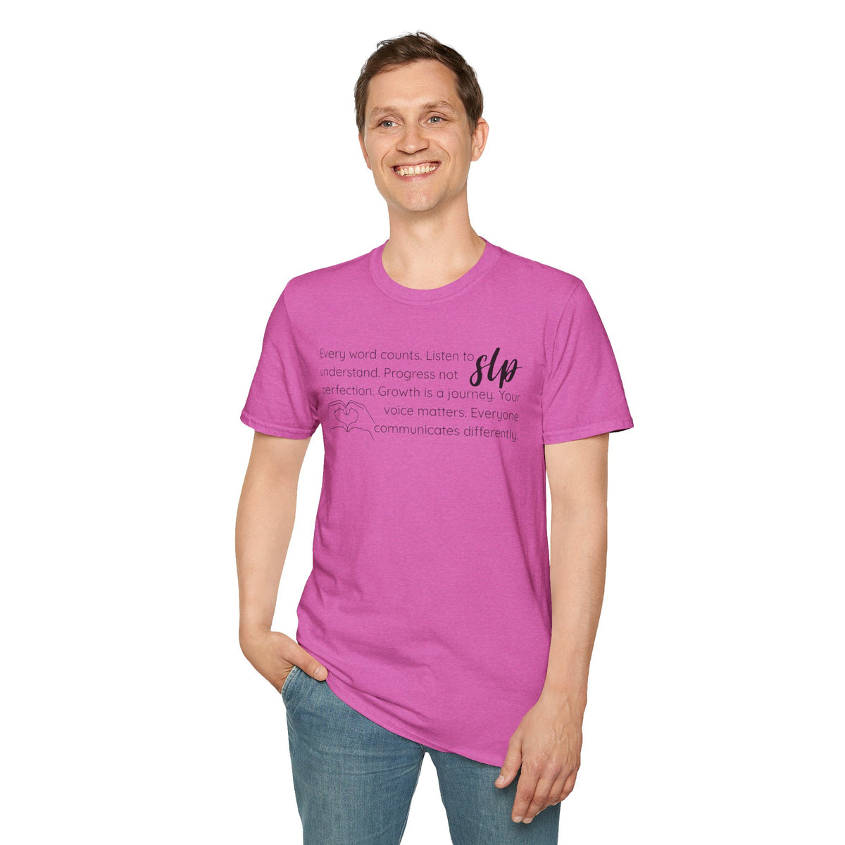 SLP t-shirt Growth.Progress.Communication.