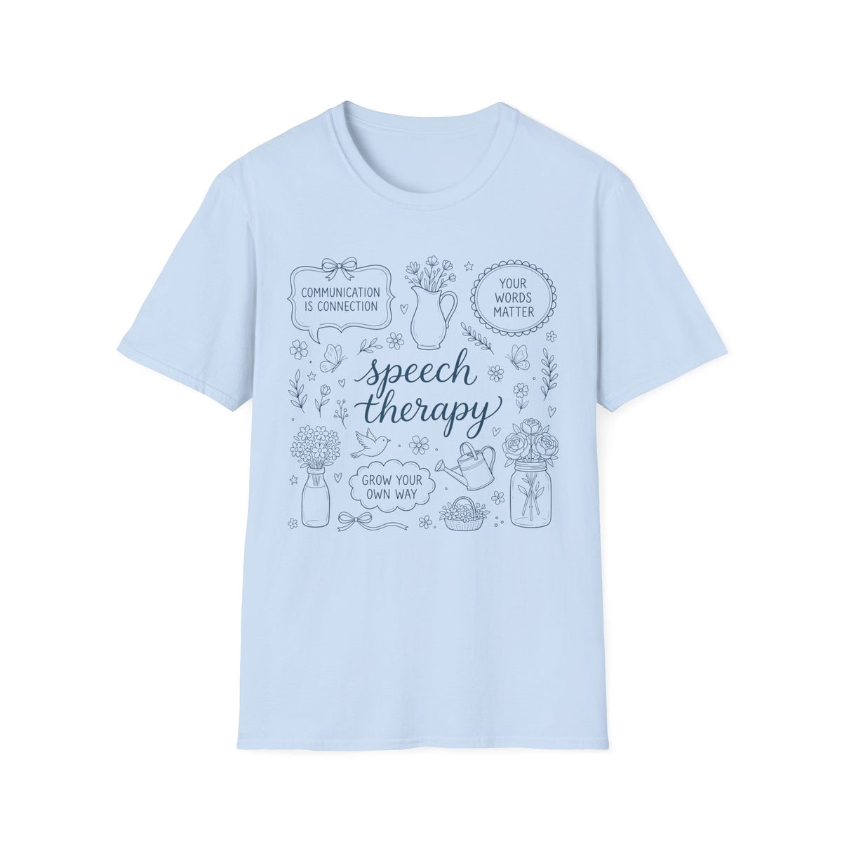 ST Floral desing t-shirt