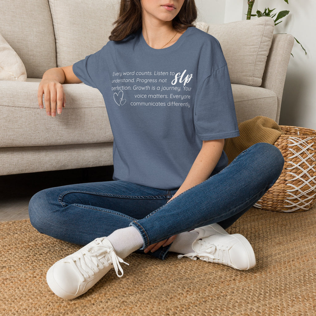 SLP t-shirt Growth.Progress.Communication.2