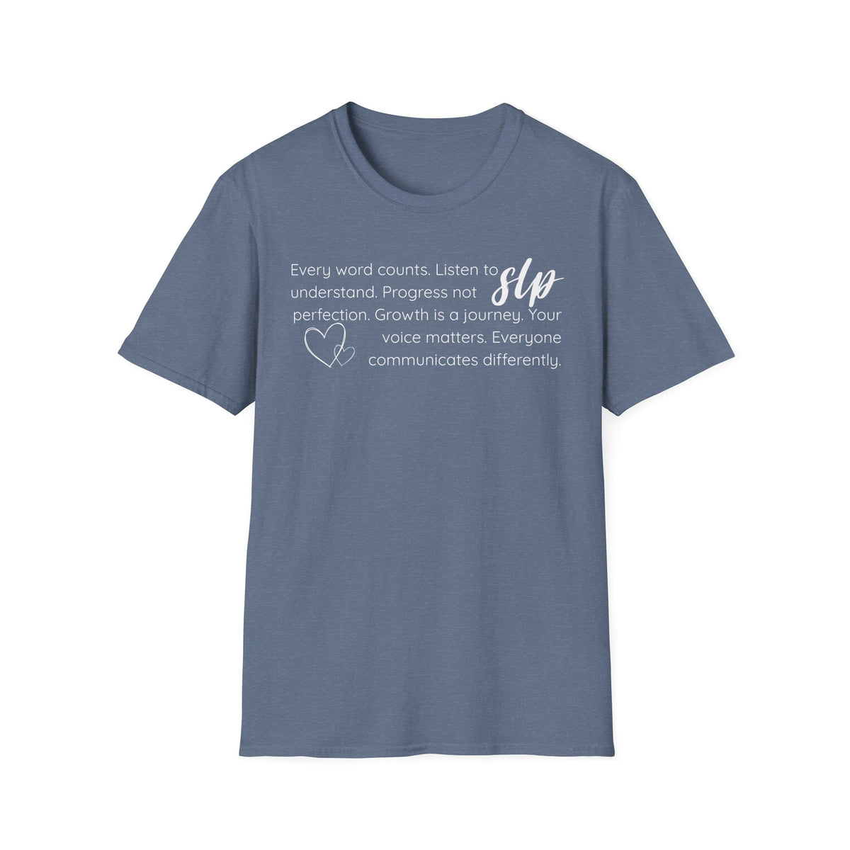 SLP t-shirt Growth.Progress.Communication.2