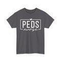 Peds Nurse T-Shirt with Heart Logo