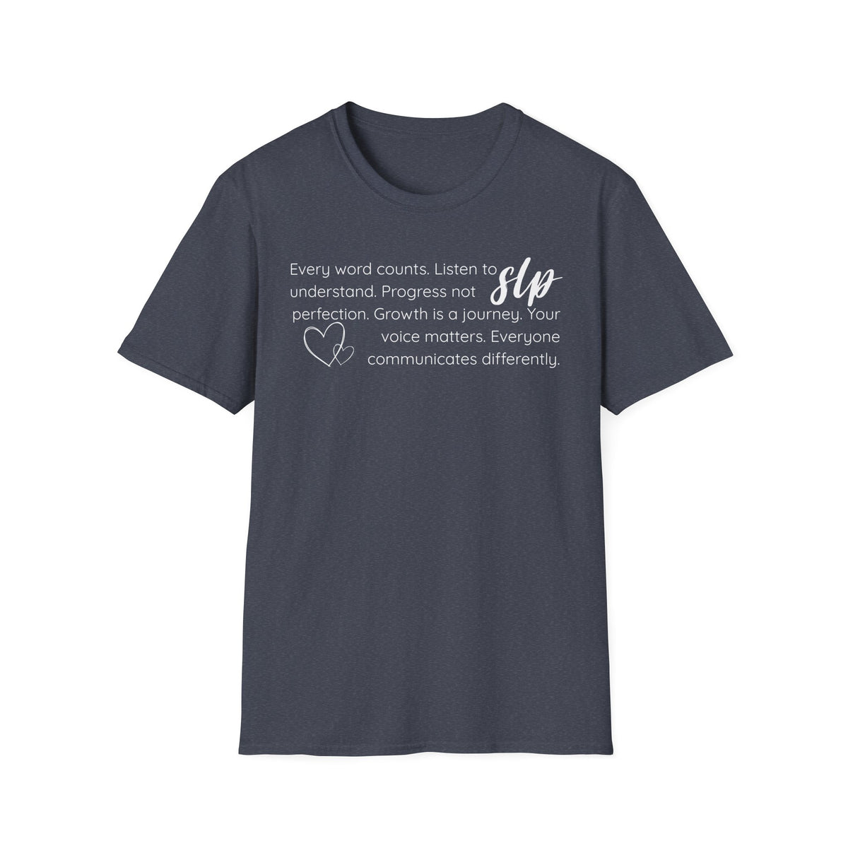 SLP t-shirt Growth.Progress.Communication.2