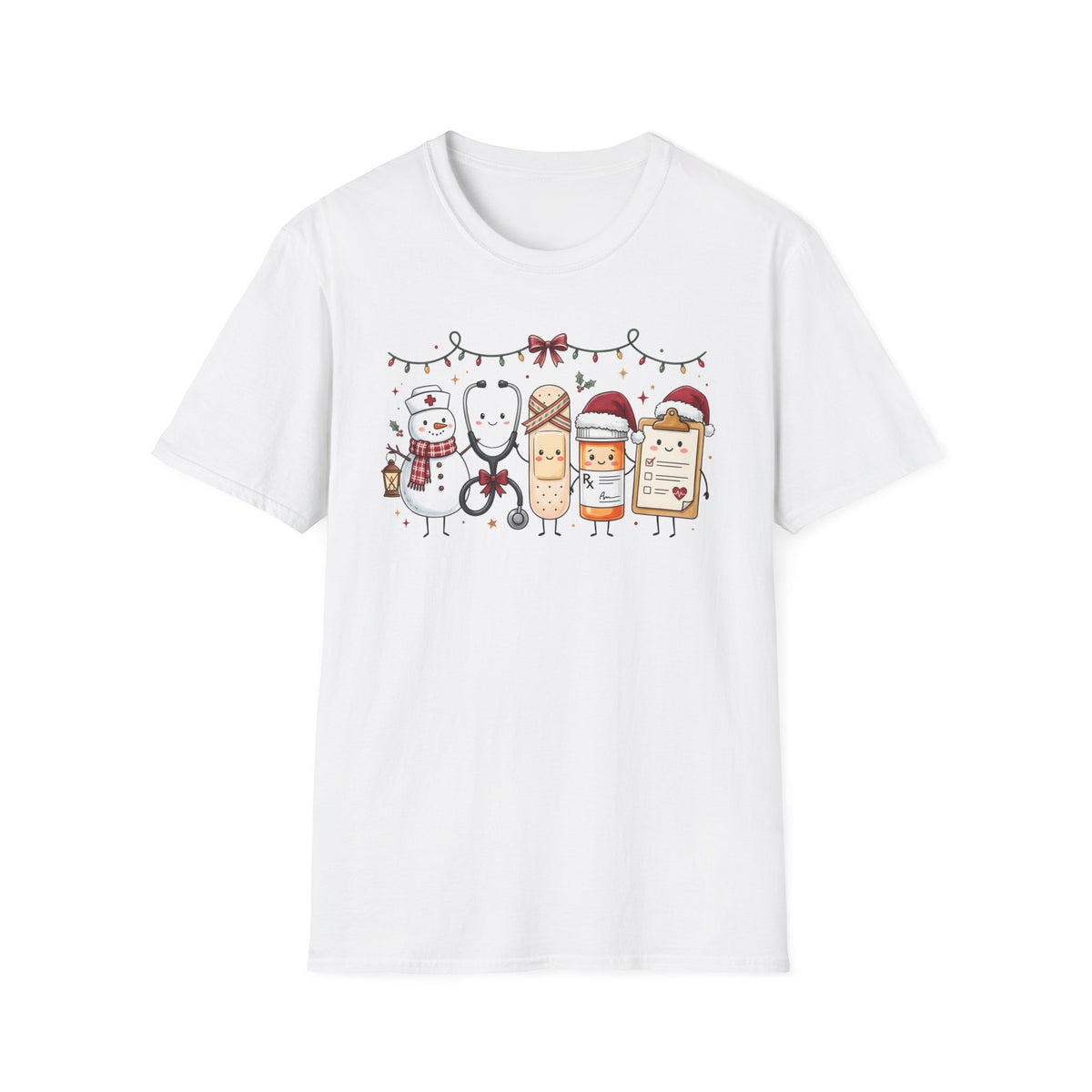 Nurse Christmas Hot Cocoa & Snacks T-Shirt