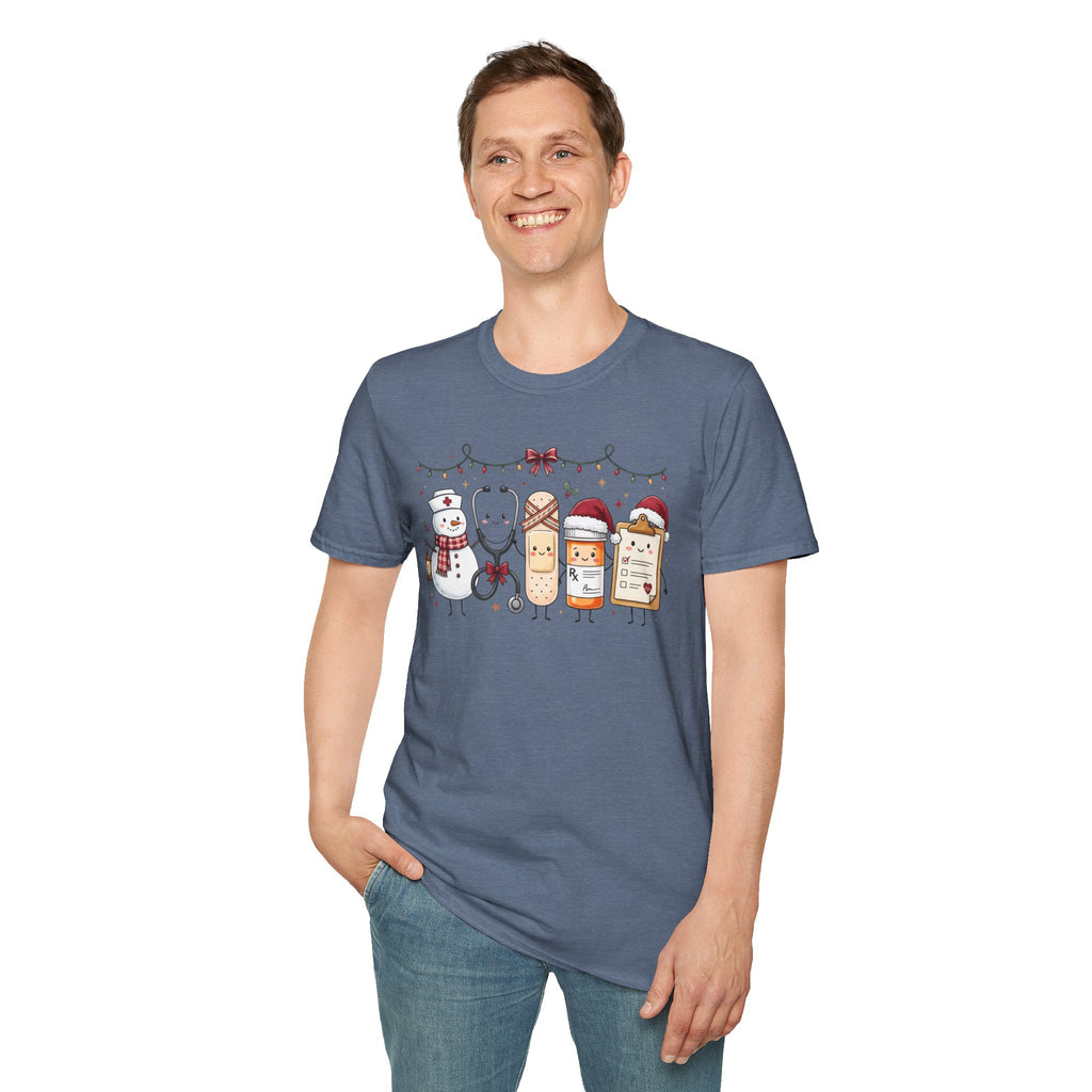 Nurse Christmas Hot Cocoa & Snacks T-Shirt