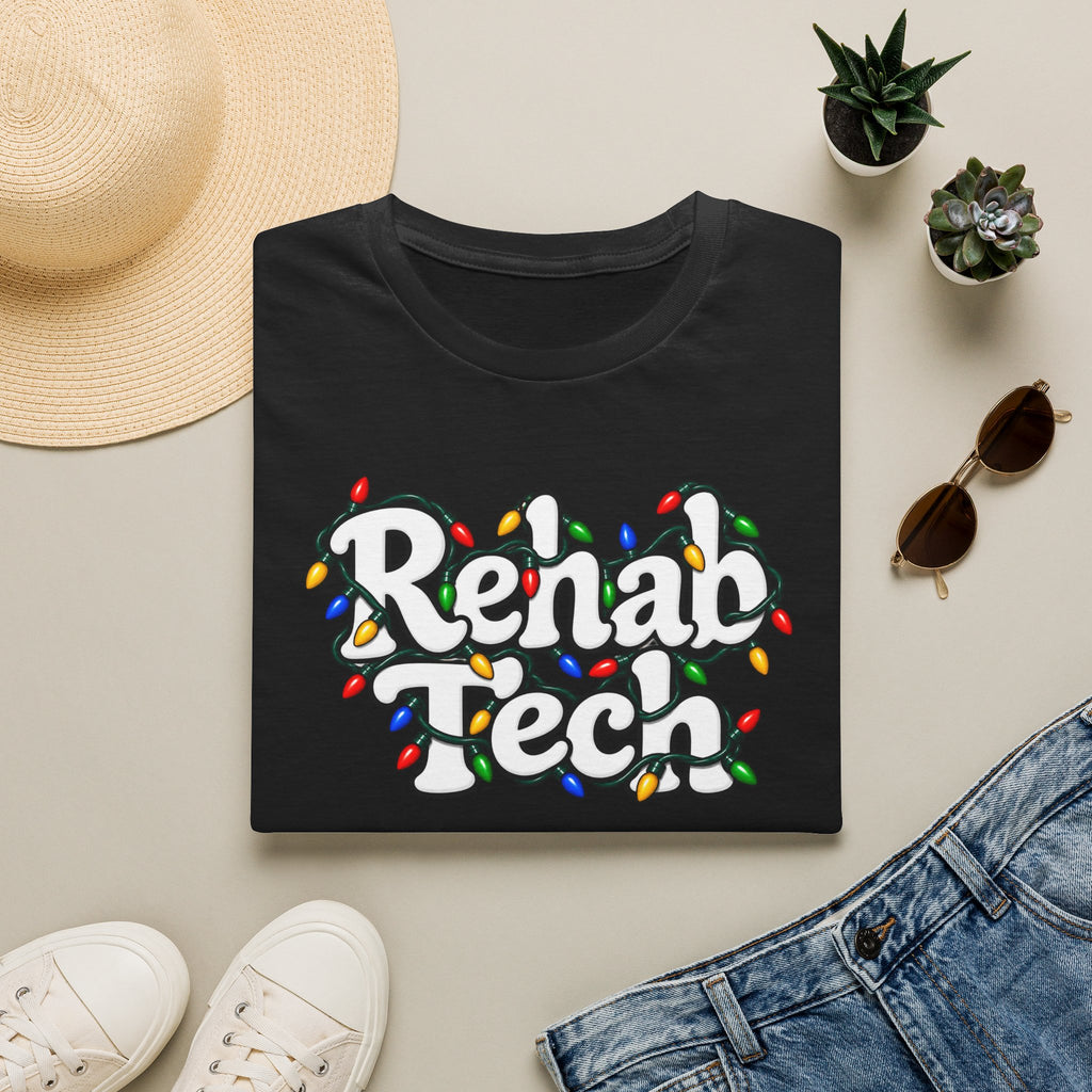 Rehab Tech Christmas Lights T-Shirt