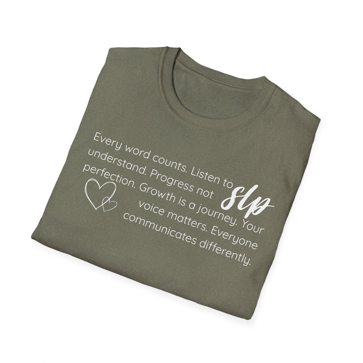 SLP t-shirt Growth.Progress.Communication.2