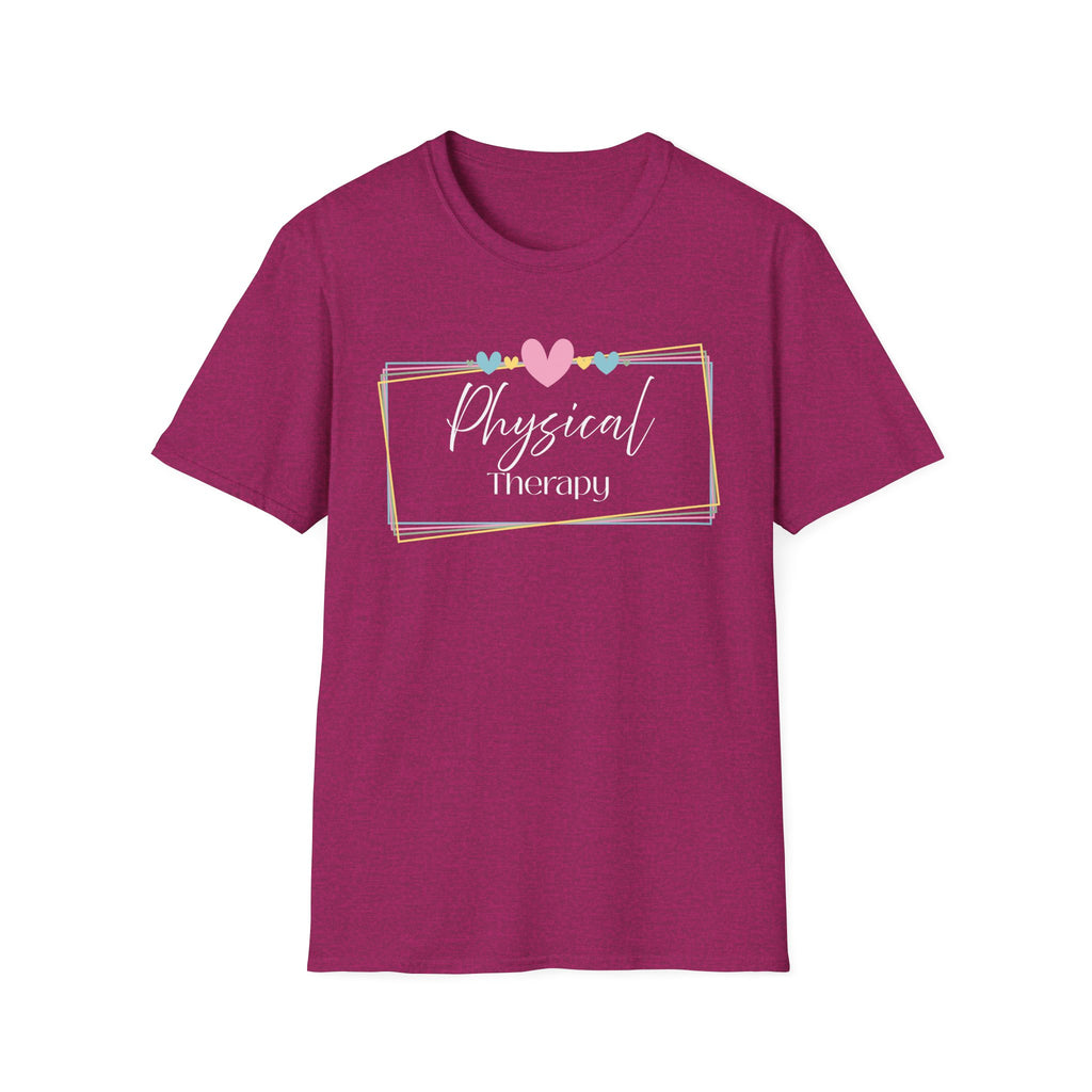 Physical Therapy Heart Frame T-Shirt
