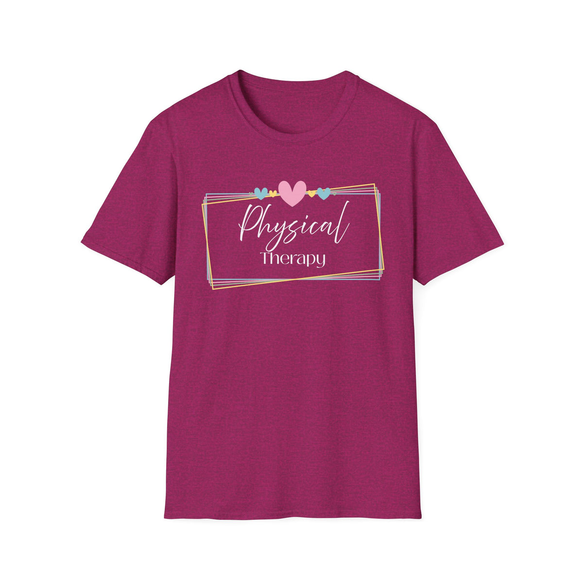 Physical Therapy Heart Frame T-Shirt