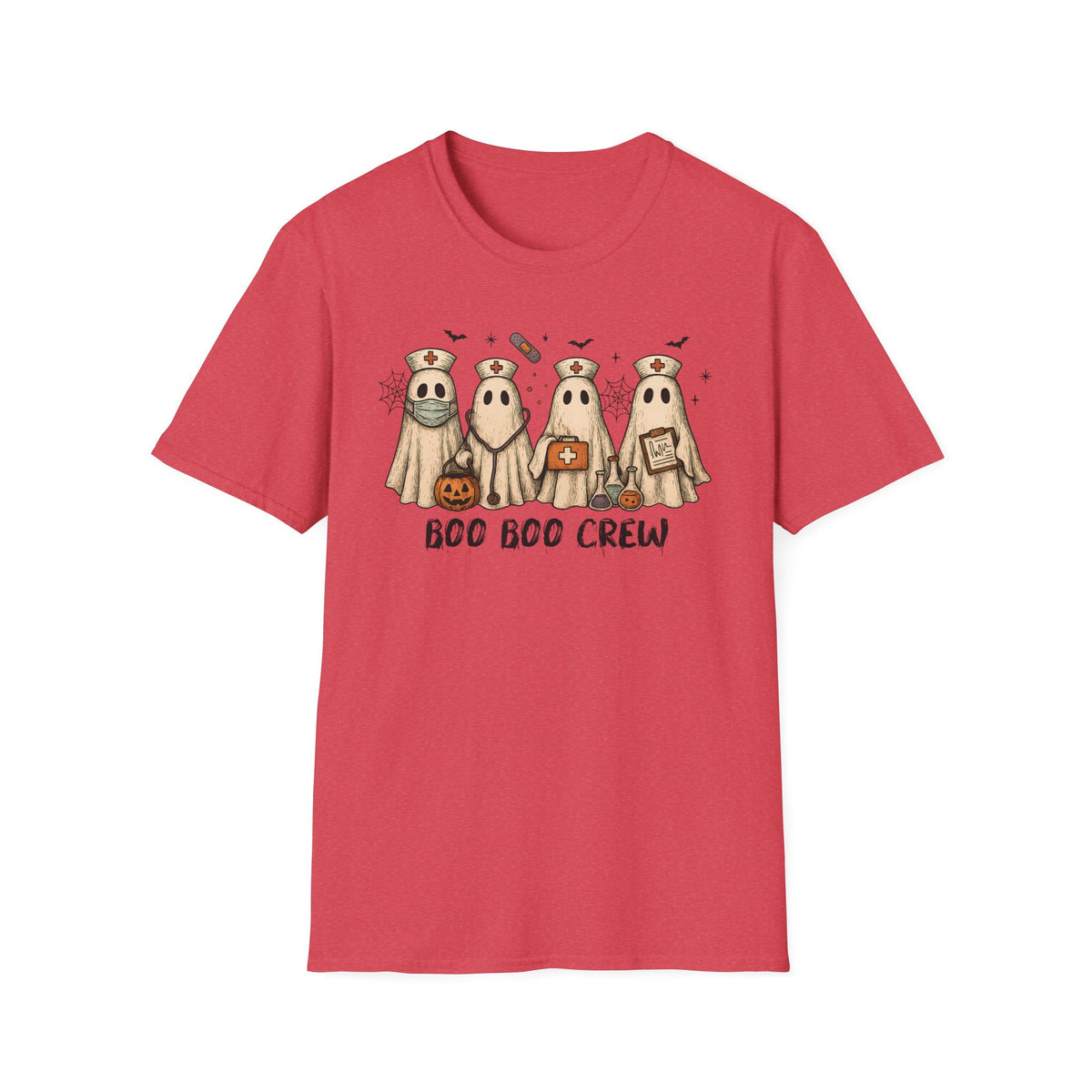 Nurse Boo Boo Crew Halloween T‑Shirt