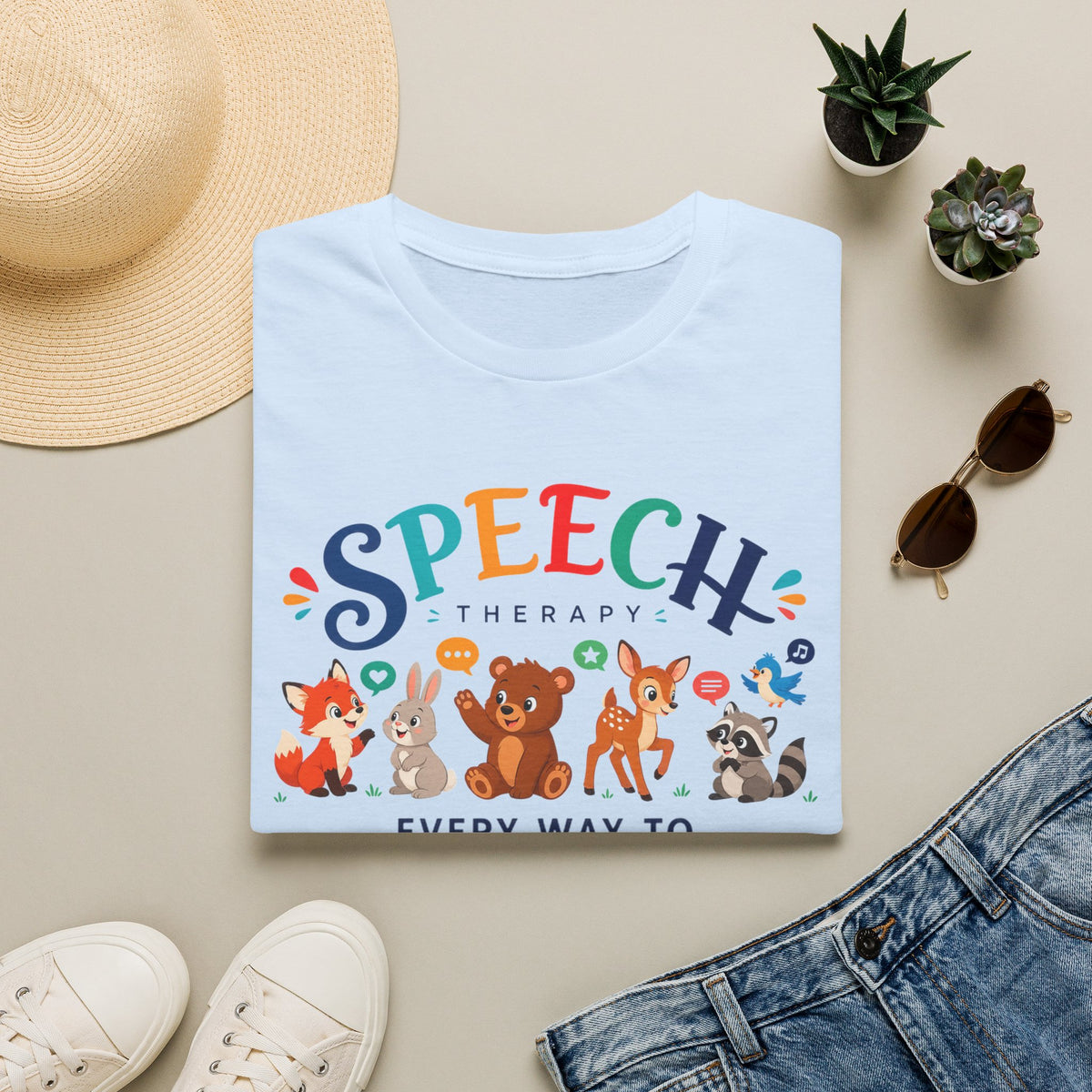 ST “Every Way to Communicate Is the Right Way” t-shirt