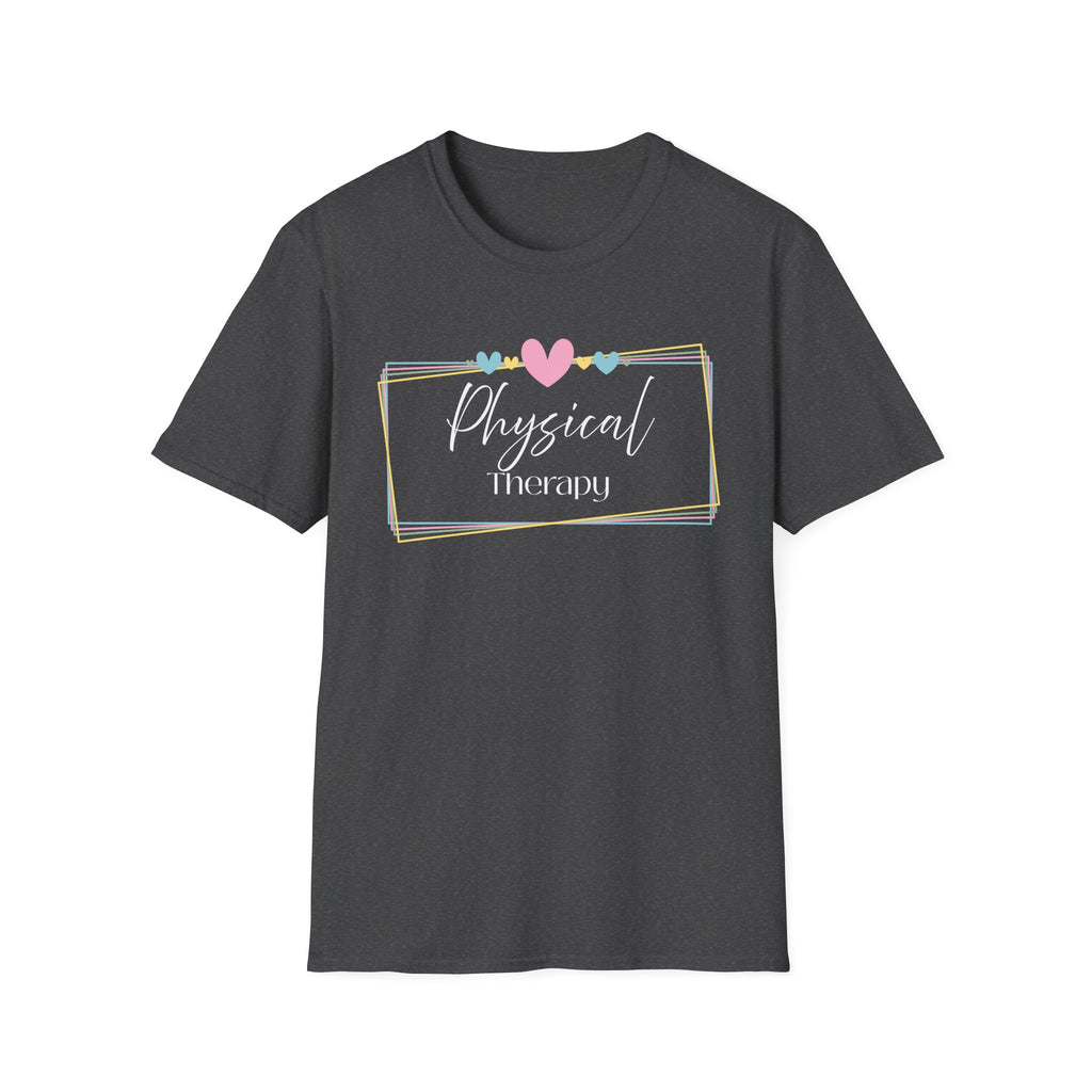 Physical Therapy Heart Frame T-Shirt