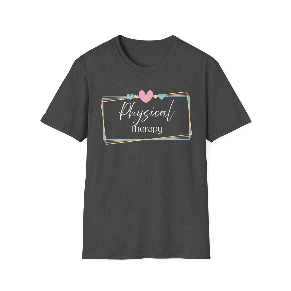 Physical Therapy Heart Frame T-Shirt
