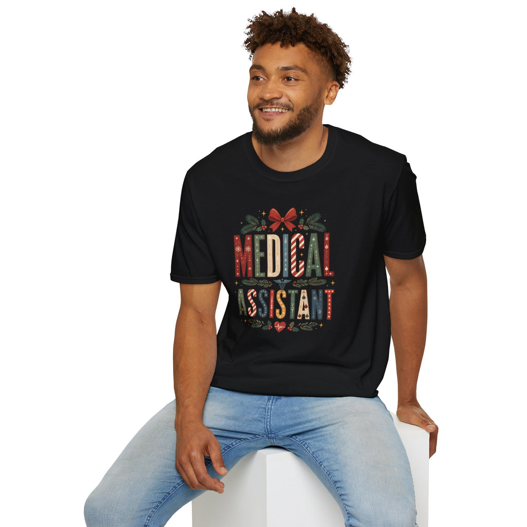 Medical Assistant Christmas T‑Shirt — Festive Holiday Medical Assistant Tee