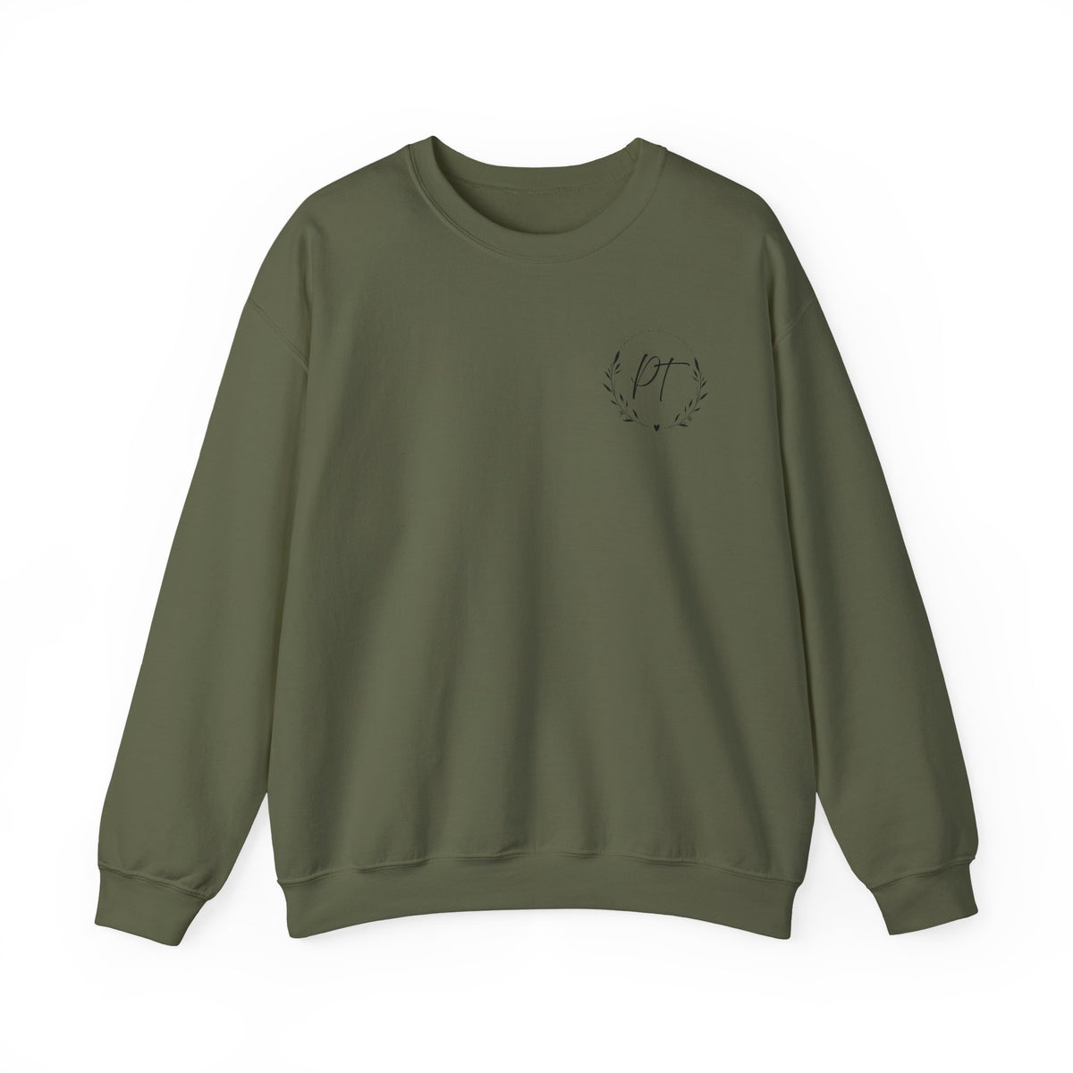 PT Left chest crewneck