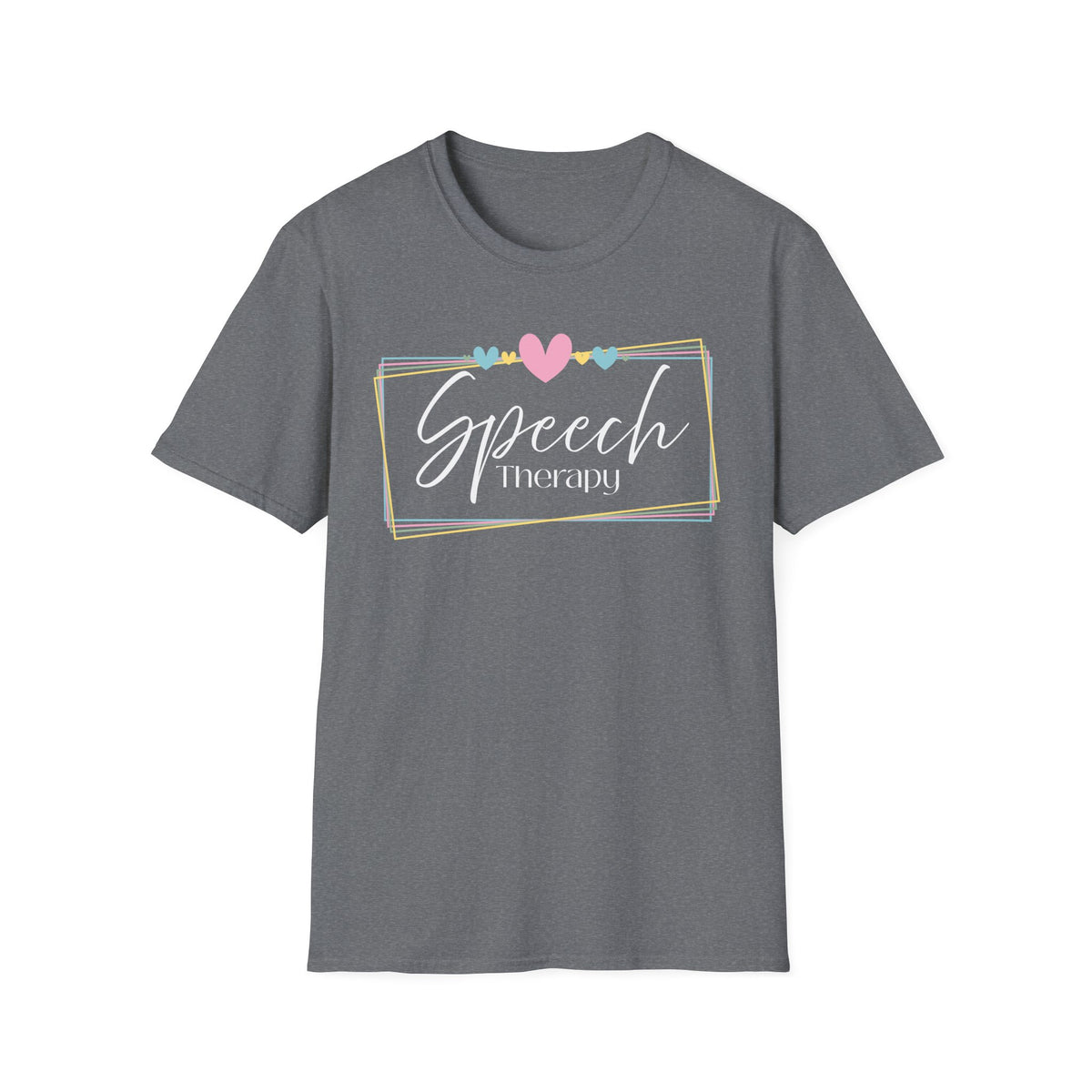 Speech Therapy Heart Frame T-Shirt 2