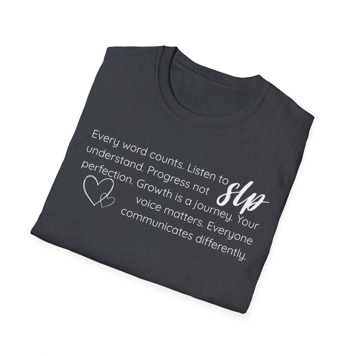 SLP t-shirt Growth.Progress.Communication.2